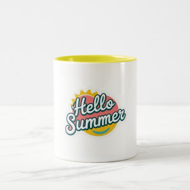 Hello Summer Mug  (Center)