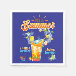 Hello Summer Napkins