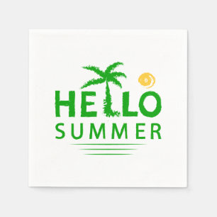 Hello Summer Napkins