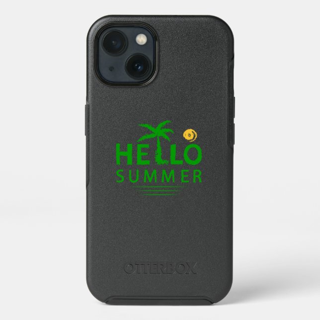 Hello Summer Otterbox iPhone Case (Back)