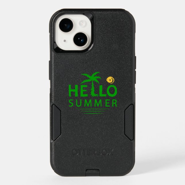 Hello Summer Otterbox iPhone Case (Back)