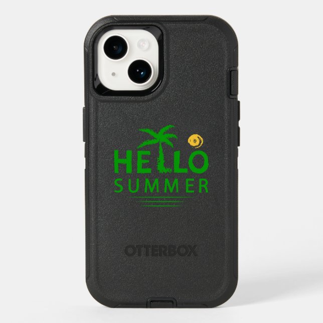 Hello Summer Otterbox iPhone Case (Back)