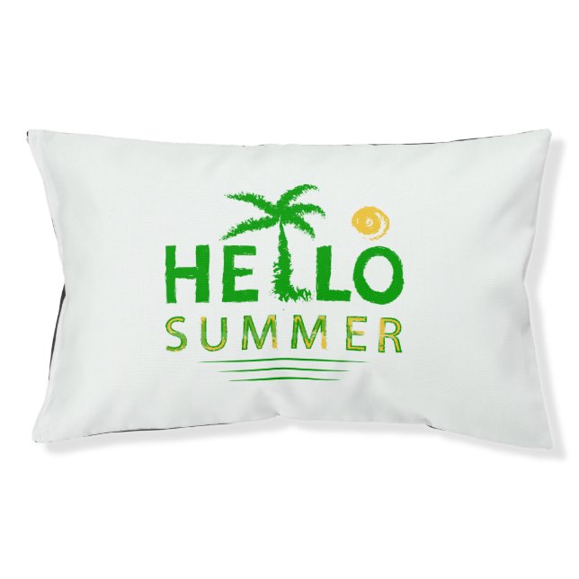 Hello Summer Pet Bed (Front)