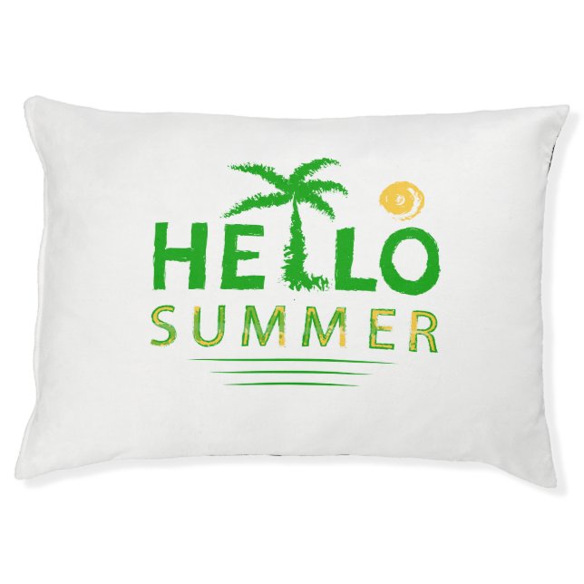 Hello Summer Pet Bed (Front)