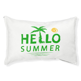 Hello Summer Pet Bed