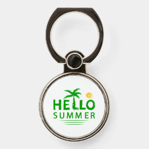 Hello Summer Phone Ring Stand
