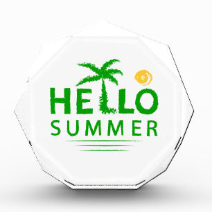 Hello Summer Photo Block