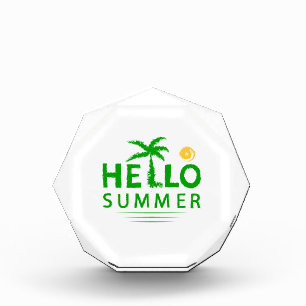 Hello Summer Photo Block