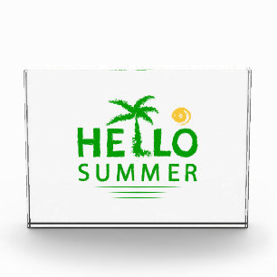 Hello Summer Photo Block