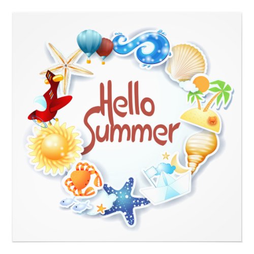 Hello Summer Photo Print