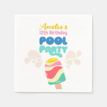 Hello Summer! Pool Party Invitation