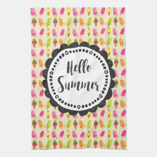 USA/ Hello Summer Kitchen Towel