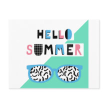 Hello Summer Postcards