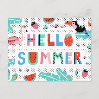 Hello Summer Postcards