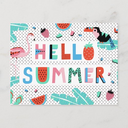 Hello Summer Postcards