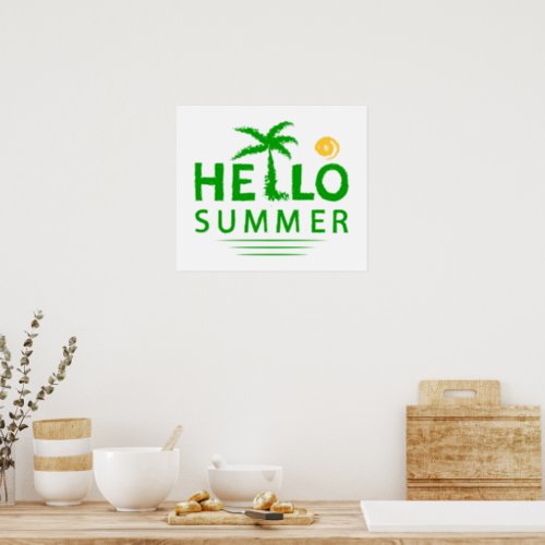 Hello Summer Poster