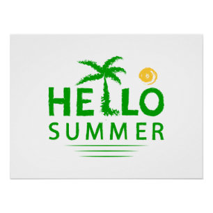 Hello Summer Poster