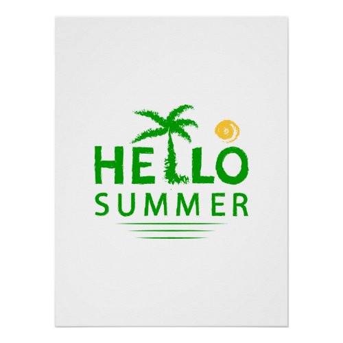 Hello Summer Poster