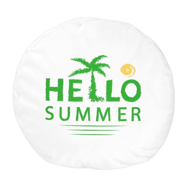 Hello Summer Pouf (Bottom)