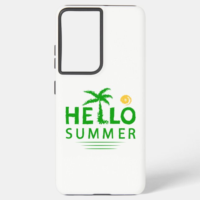 Hello Summer Samsung Galaxy Case (Back)