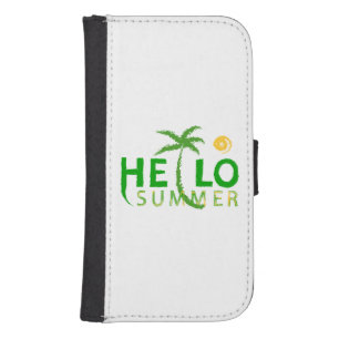 Hello Summer Galaxy S4 Wallet Case