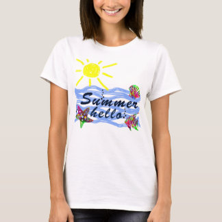 Hello Summer  sea and sun T-Shirt