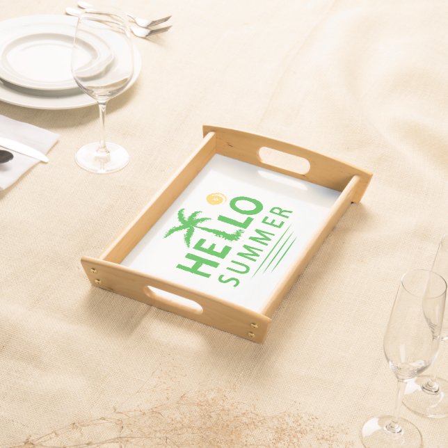 Hello Summer Serving Tray (Front)