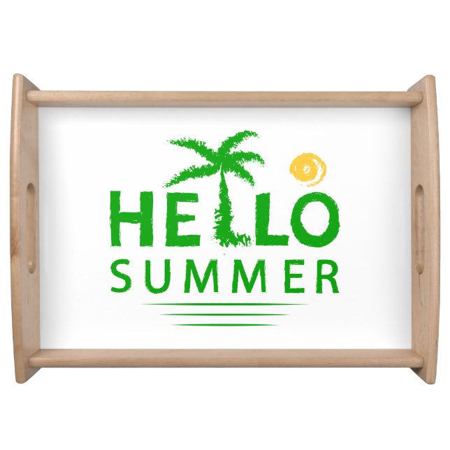 Hello Summer Serving Tray (Front)