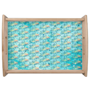 Hello Summer Serving Tray