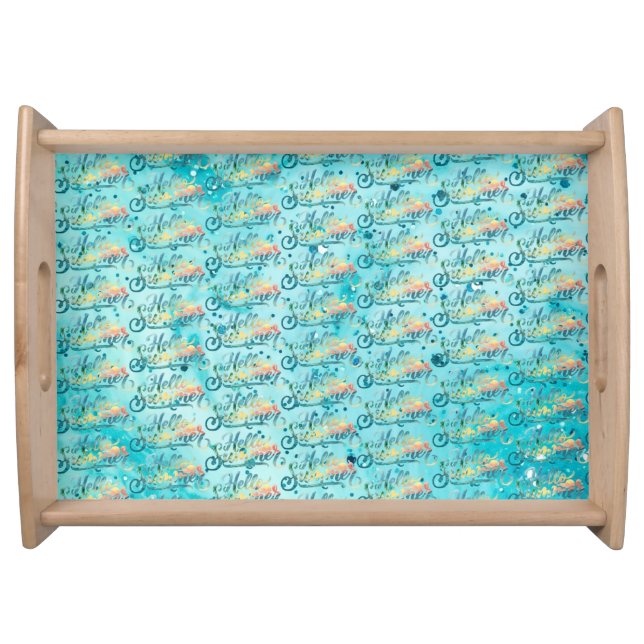 Hello Summer Serving Tray (Front)