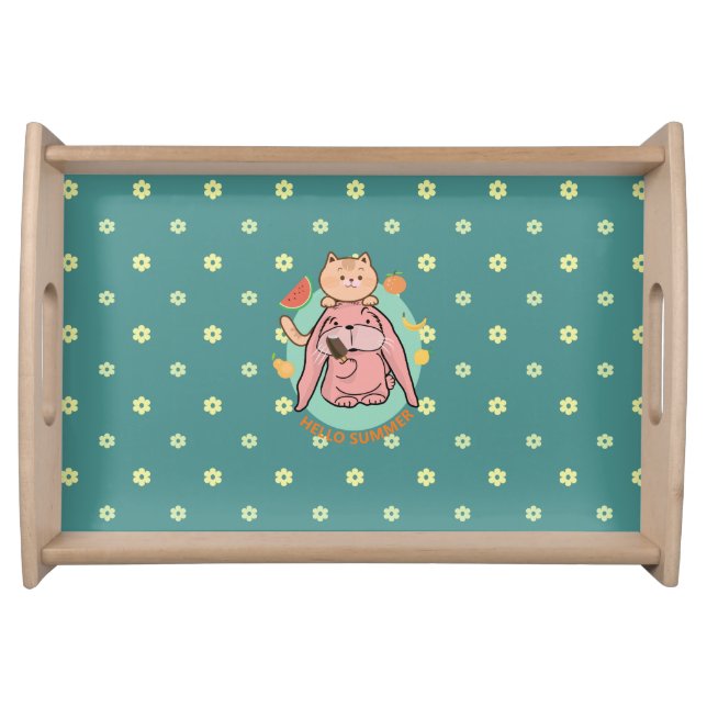 Hello Summer Serving Tray (Front)