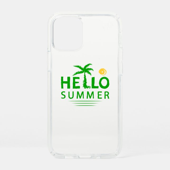Hello Summer Speck iPhone 12 Mini Case (Front)