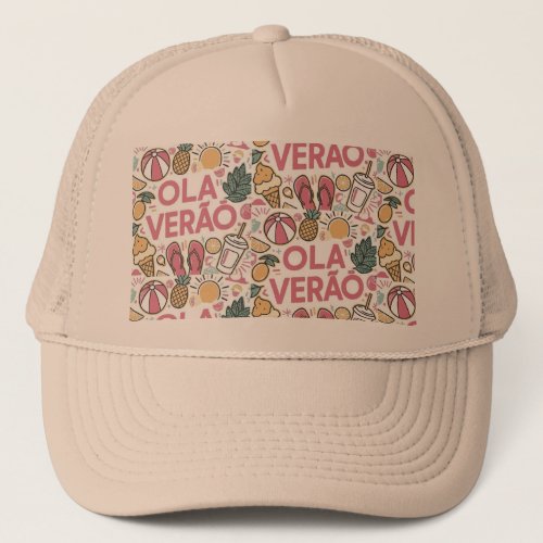 Hello Summer Summer Trucker Hat