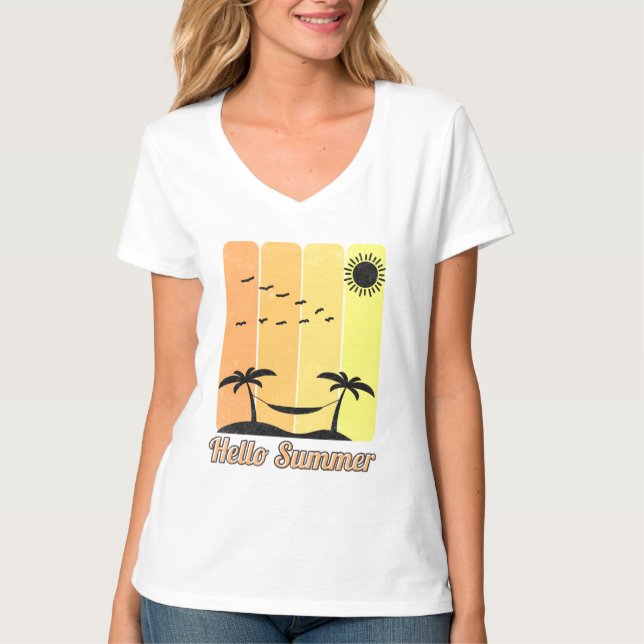 Hello Summer T-Shirt (Front)