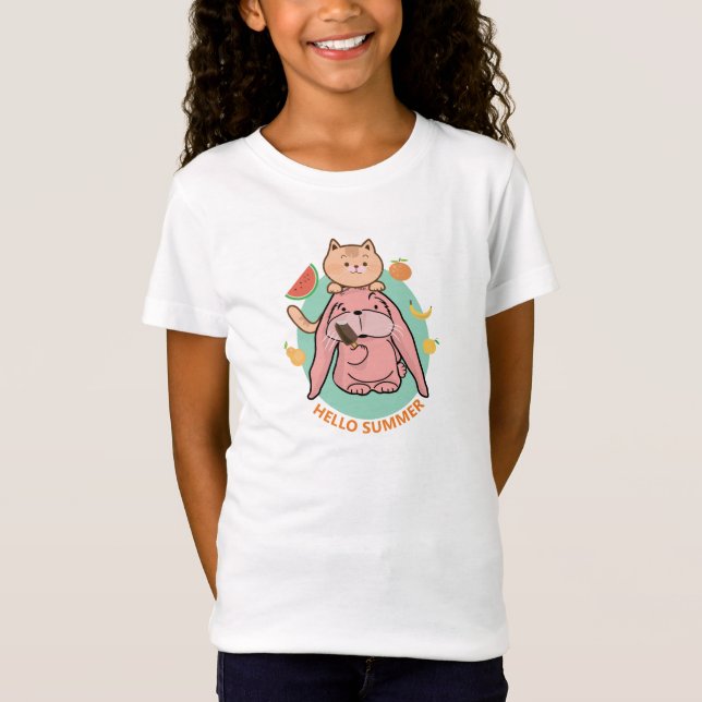 Hello Summer T-Shirt (Front)