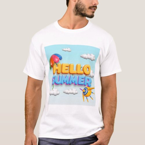 HELLO SUMMER T_Shirt