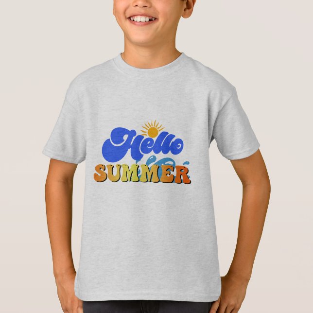 Hello Summer T-Shirt (Front)