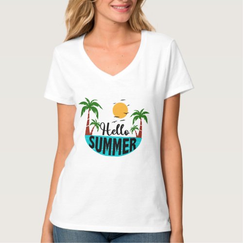 Hello Summer T_Shirt