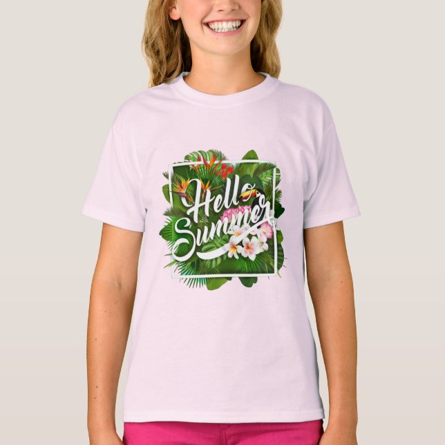 Hello Summer T-Shirt (Front)