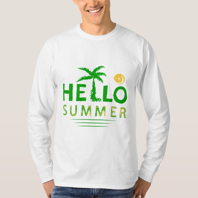 Hello Summer T-Shirt (Front)