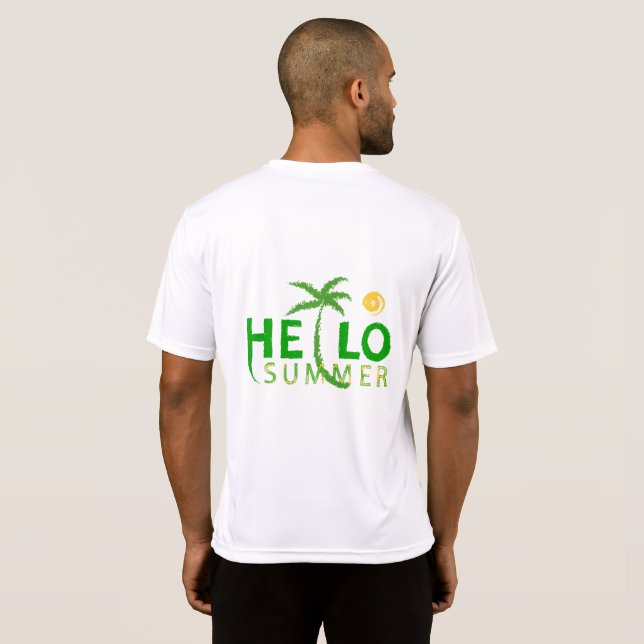 Hello Summer T-Shirt (Back Full)