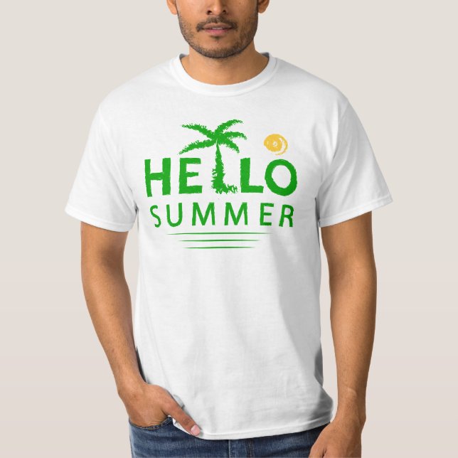 Hello Summer T-Shirt (Front)