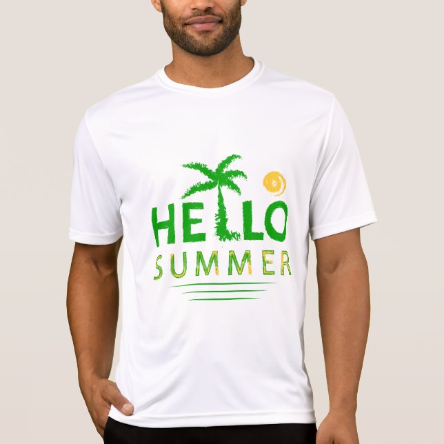 Hello Summer T-Shirt (Front)