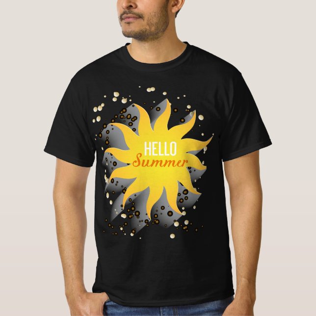 Hello Summer  T-Shirt (Front)