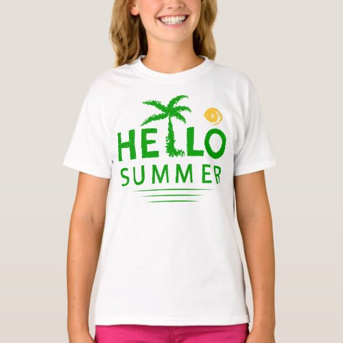 Hello Summer T_Shirt