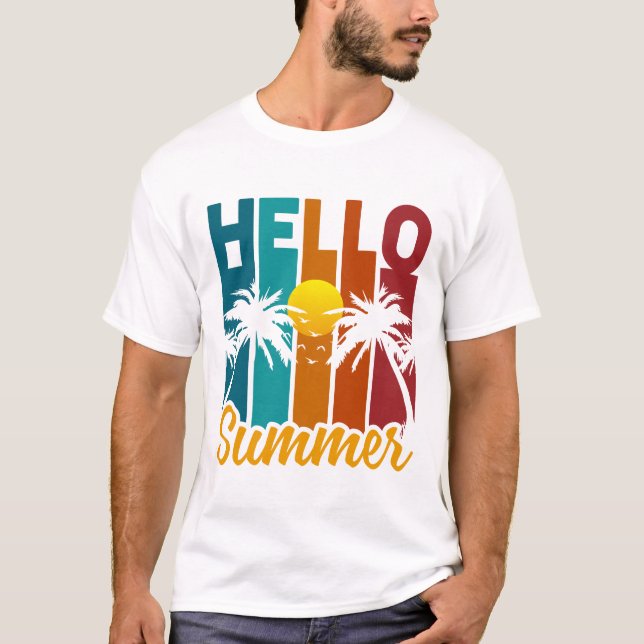 Hello summer  T-Shirt (Front)