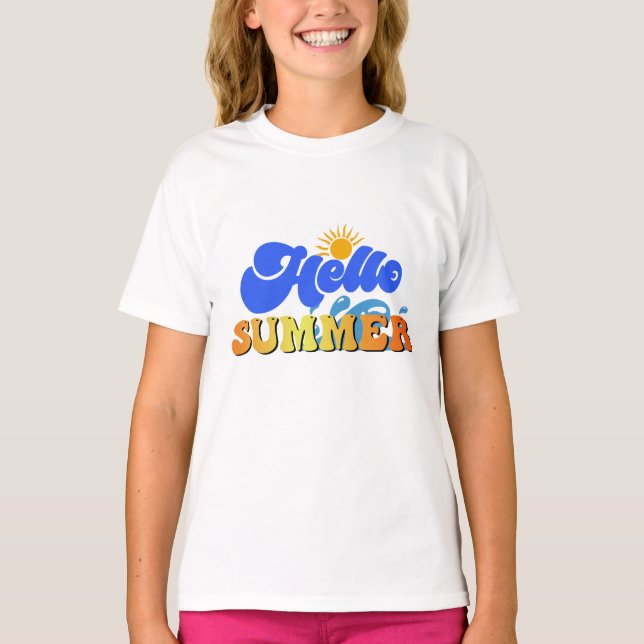 Hello Summer T-Shirt (Front)