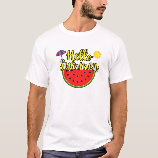 Hello Summer T-Shirt (Front)
