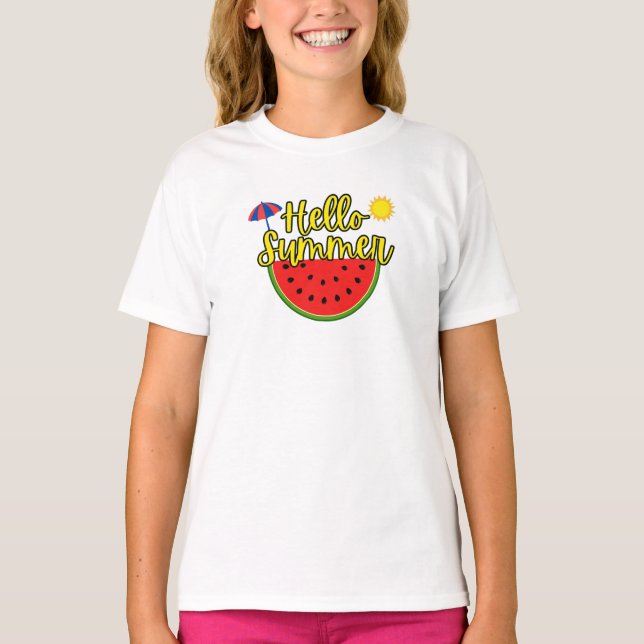 Hello Summer T-Shirt (Front)