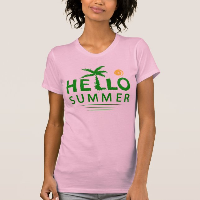 Hello Summer T-Shirt (Front)